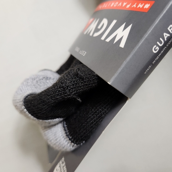 Wigwam Unisex Diabetic Black Sport Quarter Socks |NQP| |Womens 6-10/Mens 5-9.5| - Picture 5 of 8